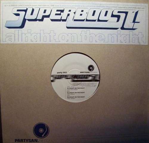 Cover Superboost! - Allright On The Night (12) Schallplatten Ankauf