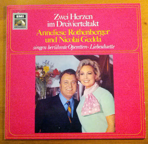 Cover Anneliese Rothenberger und Nicolai Gedda - Zwei Herzen Im Dreivierteltakt (LP, Comp) Schallplatten Ankauf
