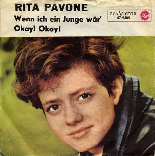 Cover Rita Pavone - Wenn Ich Ein Junge Wär' / Okay! Okay! (7) Schallplatten Ankauf