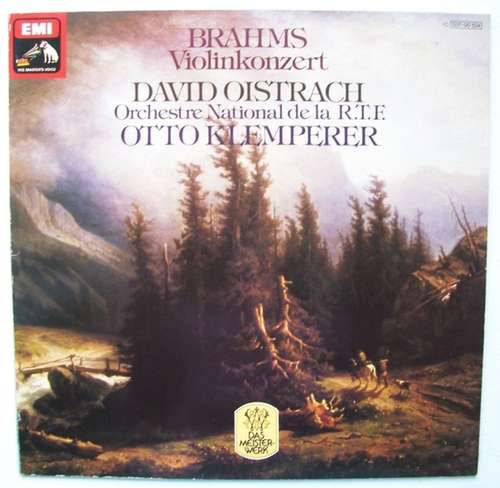 Bild Brahms* - David Oistrach, Orchestre National De la R.T.F., Otto Klemperer - Violinkonzert (LP, RE) Schallplatten Ankauf