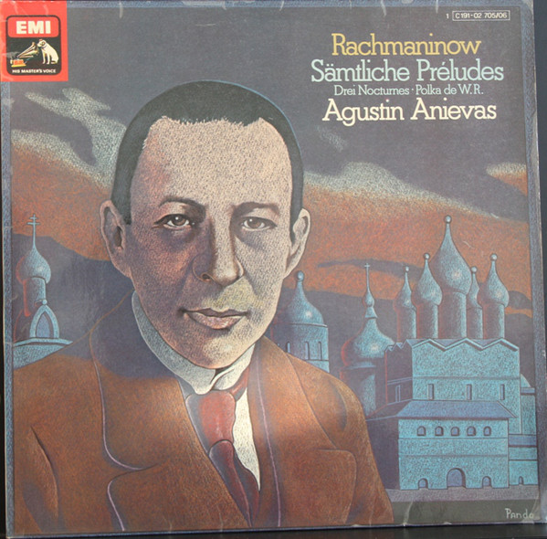 Cover Agustin Anievas - Rachmaninov - Sämtliche Préludes (2xLP) Schallplatten Ankauf