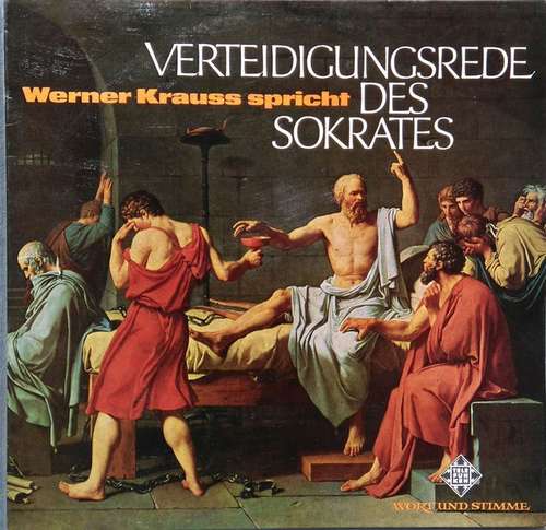 Cover Werner Krauss* - Verteidigungsrede Des Sokrates (LP, Album, RE) Schallplatten Ankauf
