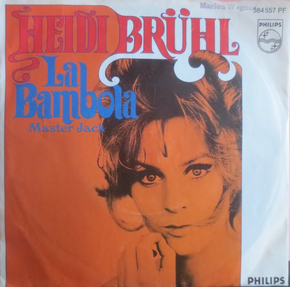 Cover Heidi Brühl - La Bambola / Master Jack (7, Single, Mono) Schallplatten Ankauf