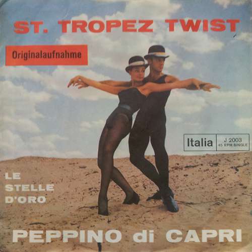 Cover Peppino Di Capri - St. Tropez Twist (7, Single) Schallplatten Ankauf