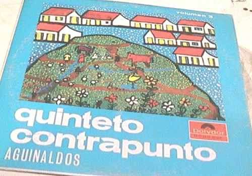 Cover Quinteto Contrapunto - Aguinaldos Venezolanos vol.3 (LP, Album) Schallplatten Ankauf