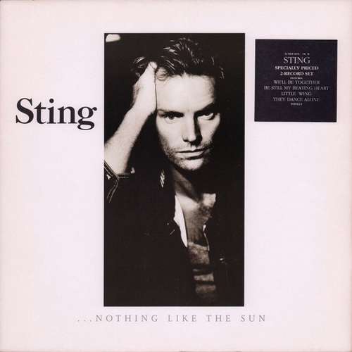 Cover Sting - ...Nothing Like The Sun (2xLP, Album) Schallplatten Ankauf