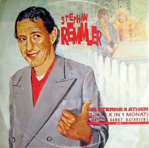 Cover Stephan Remmler - Keine Sterne In Athen (3-4-5 X In 1 Monat) (Janet In Sankt Kathrein) (12, Maxi) Schallplatten Ankauf