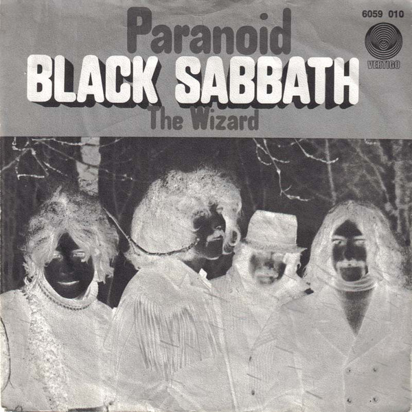 Cover Black Sabbath - Paranoid / The Wizard (7, Single) Schallplatten Ankauf
