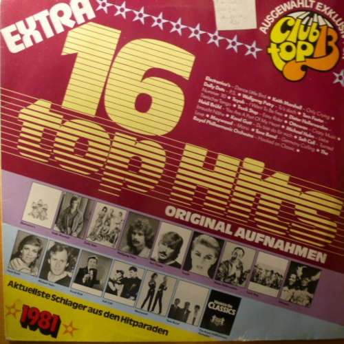 Cover Various - Extra 16 Top Hits - Aktuellste Schlager Aus Den Hitparaden 1981 (LP, Comp) Schallplatten Ankauf