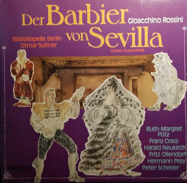 Cover Gioacchino Rossini - Der Barbier Von Sevilla  (LP, Club) Schallplatten Ankauf