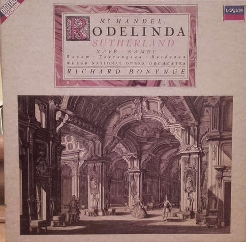 Cover Georg Friedrich Händel - Rodelinda (2xLP) Schallplatten Ankauf