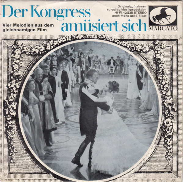 Cover Various - Der Kongress Amüsiert Sich - Vier Melodien Aus Dem Gleichnamigen Film (7) Schallplatten Ankauf