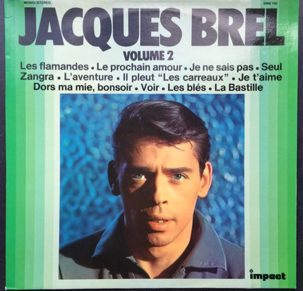 Cover Jacques Brel - Volume 2 (LP, Comp, RE) Schallplatten Ankauf