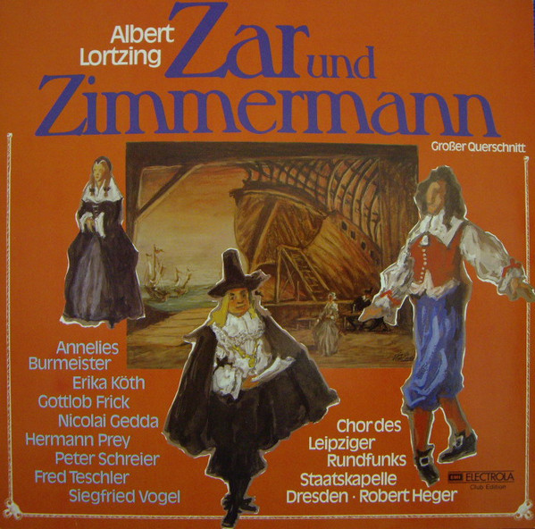 Bild Albert Lortzing - Zar Und Zimmermann (LP, Club, RE) Schallplatten Ankauf