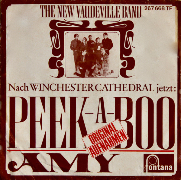 Cover The New Vaudeville Band - Peek-A-Boo (7, Single) Schallplatten Ankauf