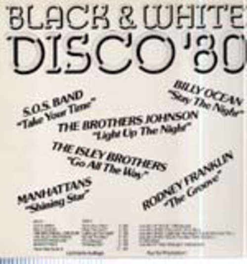 Cover Various - Black & White Disco '80 (LP, Comp, Ltd, Mixed, Promo, Smplr) Schallplatten Ankauf