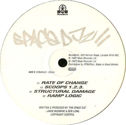Cover Space DJz - Rate Of Change (12) Schallplatten Ankauf
