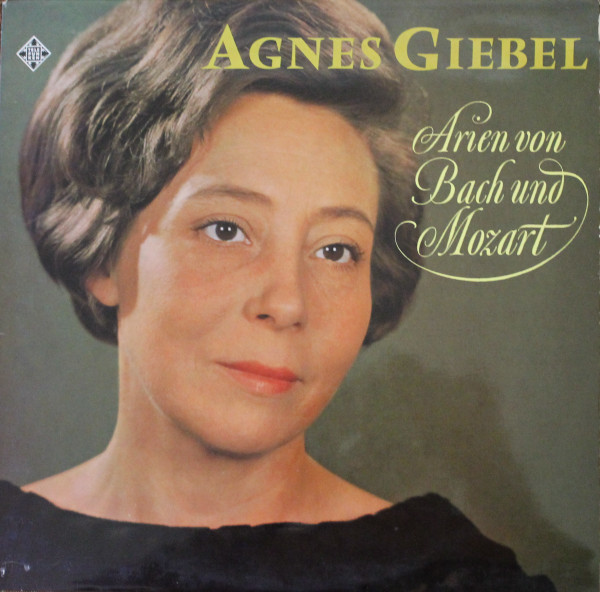 Cover Agnes Giebel - Arien Von Bach Und Mozart (LP) Schallplatten Ankauf