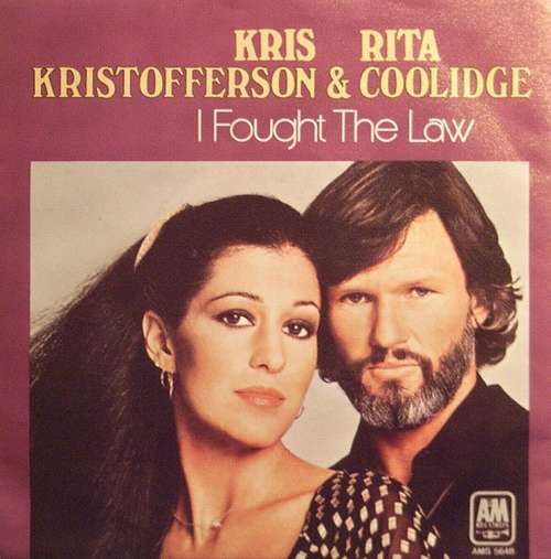 Cover Kris Kristofferson & Rita Coolidge - I Fought The Law (7, Single) Schallplatten Ankauf