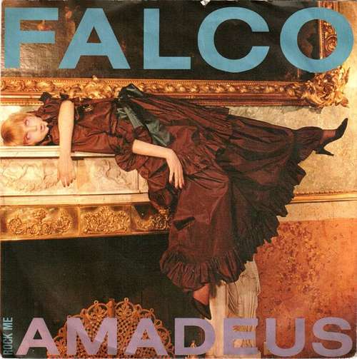 Cover Falco - Rock Me Amadeus (7, Single, Bol) Schallplatten Ankauf