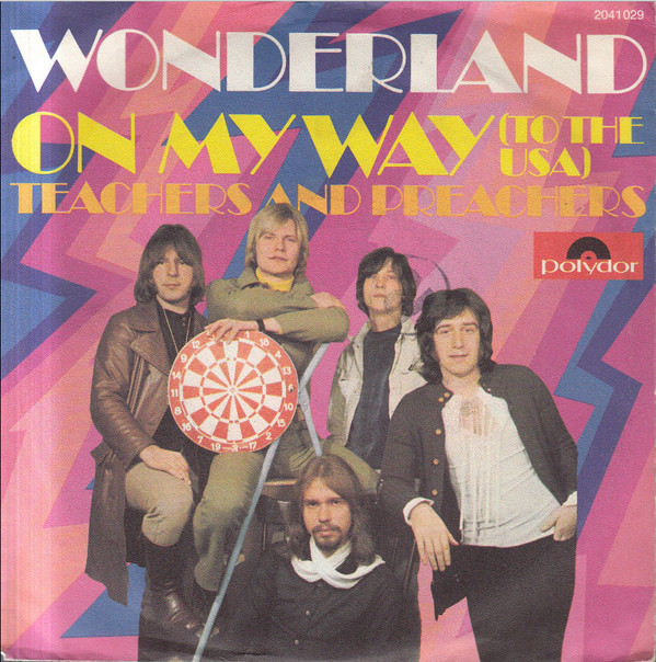 Cover Wonderland (8) - On My Way (To The USA) (7, Single) Schallplatten Ankauf