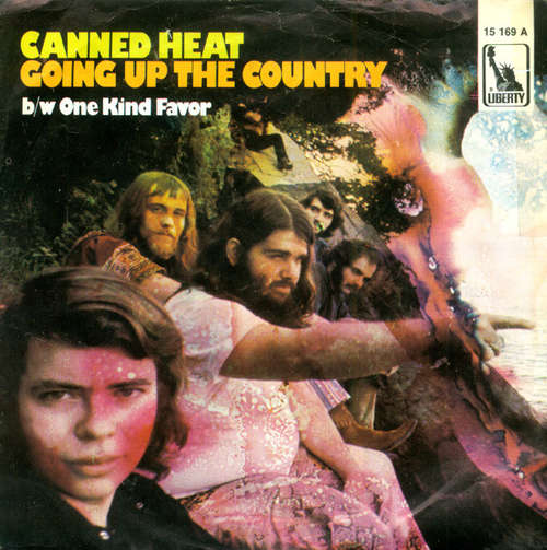 Cover Canned Heat - Going Up The Country b/w One Kind Favor (7, Single) Schallplatten Ankauf
