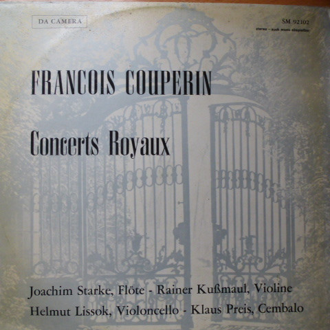 Cover François Couperin - Concerts Royaux (LP) Schallplatten Ankauf