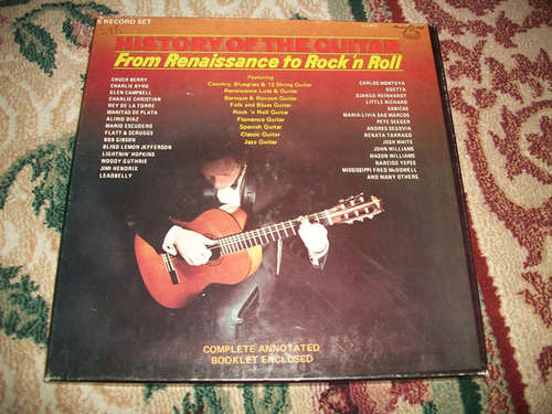 Cover Various - History Of The Guitar: From Renaissance To Rock'n Roll (5xLP, Album) Schallplatten Ankauf