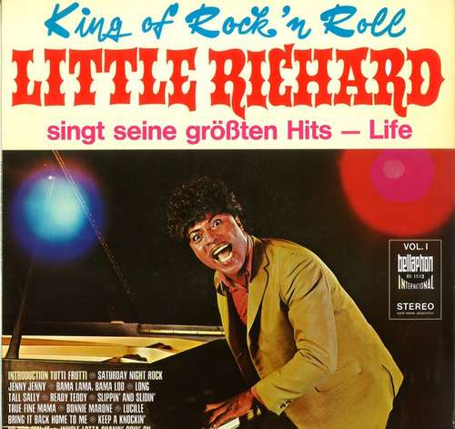 Cover Little Richard - King Of Rock'n Roll Little Richard Singt Seine Größten Hits - Life (LP, Album, RE) Schallplatten Ankauf