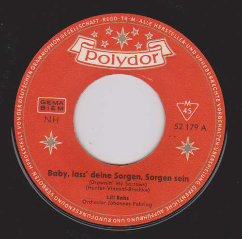 Cover Lill-Babs - Baby,Lass' Deine Sorgen, Sorgen Sein (7, Single) Schallplatten Ankauf