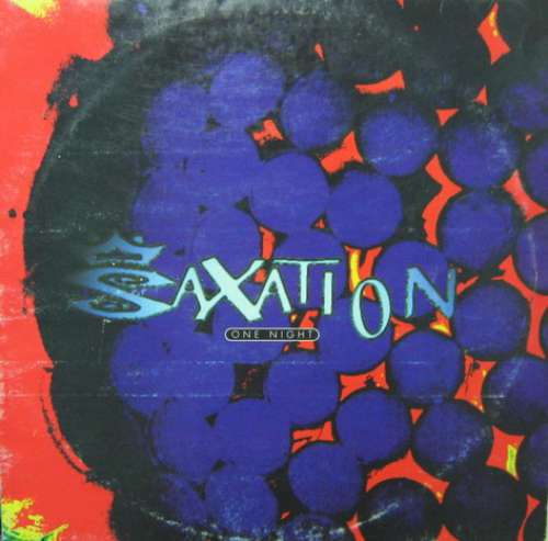 Cover Saxation - One Night (12) Schallplatten Ankauf