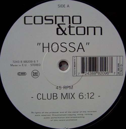 Cover Cosmo & Tom - Hossa (12) Schallplatten Ankauf