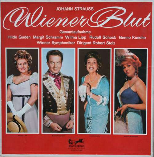 Cover Johann Strauss* - Wiener Blut (Gesamtaufnahme) (2xLP, S/Edition) Schallplatten Ankauf