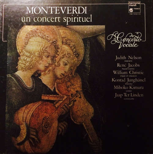 Cover Monteverdi* - Concerto Vocale - Un Concert Spirituel (2xLP) Schallplatten Ankauf