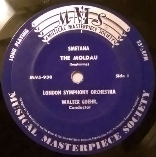 Bild Smetana* : The London Symphony Orchestra, Walter Goehr - The Moldau (7, Lon) Schallplatten Ankauf