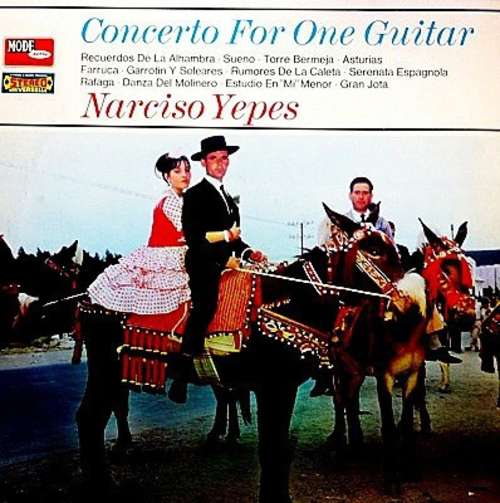 Cover Narciso Yepes - Concerto For One Guitar (LP) Schallplatten Ankauf