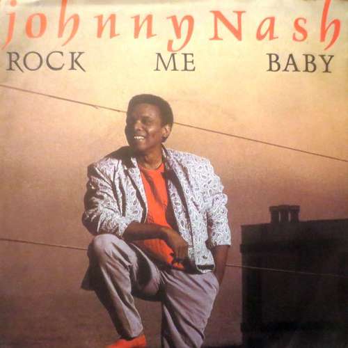 Cover Johnny Nash - Rock Me Baby (7, Single) Schallplatten Ankauf