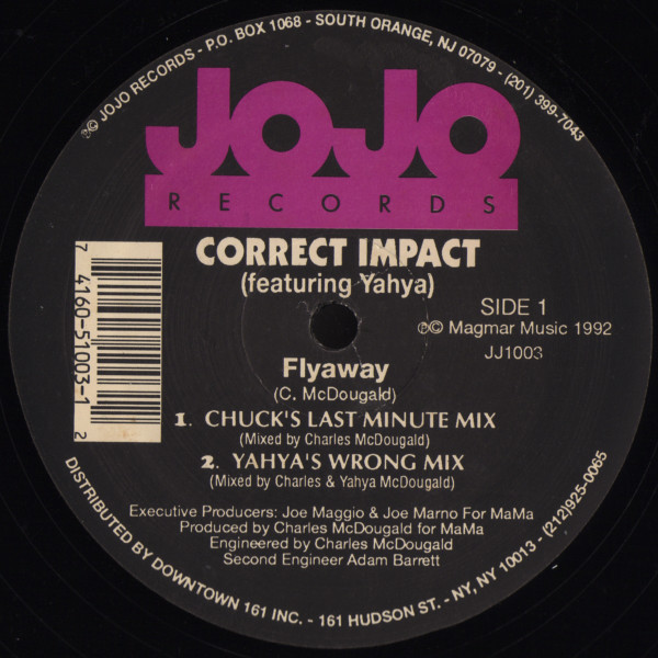 Cover Correct Impact Featuring Yahya* - Flyaway (12) Schallplatten Ankauf