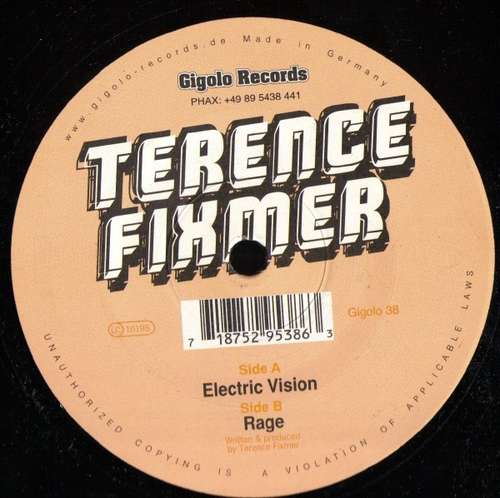 Cover Terence Fixmer - Electric Vision (12) Schallplatten Ankauf