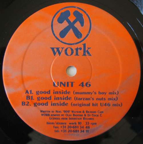 Cover Unit 46 - Good Inside (12) Schallplatten Ankauf