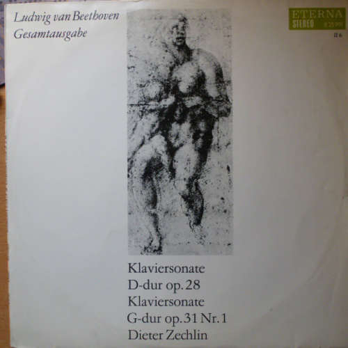 Cover Ludwig van Beethoven, Dieter Zechlin - Klaviersonate D-dur Op. 28 / Klaviersonate G-dur Op. 31 Nr. 1 (LP) Schallplatten Ankauf