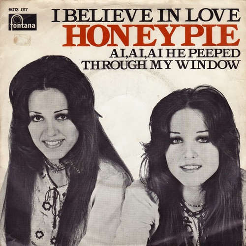 Cover Honeypie (3) - I Believe In Love (7, Single) Schallplatten Ankauf