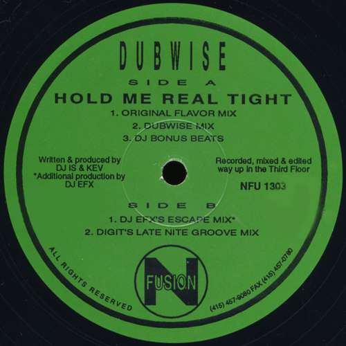 Cover Dubwise - Hold Me Real Tight (12) Schallplatten Ankauf