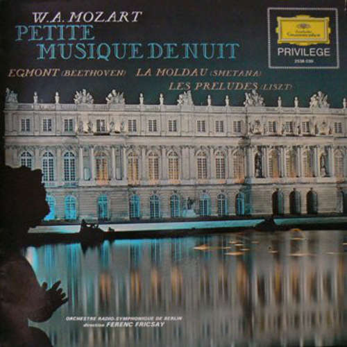 Cover W.-A. Mozart*, Beethoven*, Smetana*, Liszt* - Petite Musique De Nuit - Egmont - La Moldau - Les Préludes (LP, Comp) Schallplatten Ankauf