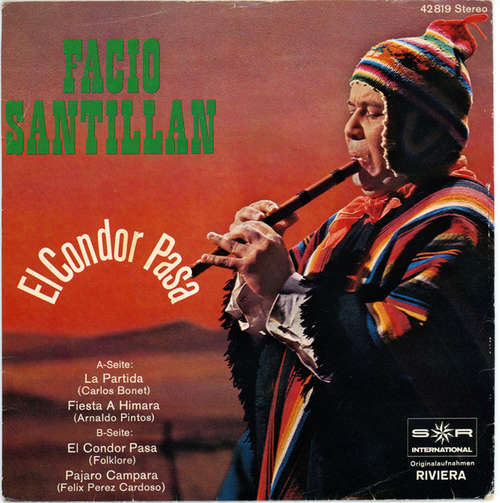 Cover Facio Santillan - El Condor Pasa (7, EP) Schallplatten Ankauf
