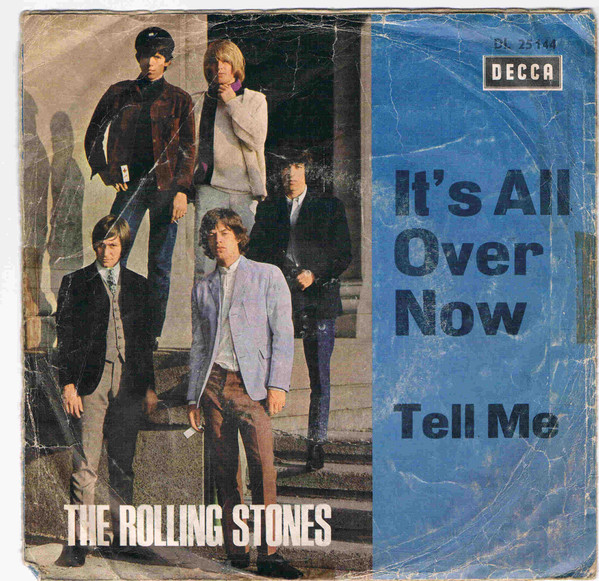 Cover The Rolling Stones - It's All Over Now / Tell Me (7, Single) Schallplatten Ankauf