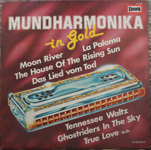 Cover Johnny Müller, Orchester Rudi Bohn* - Mundharmonika In Gold (LP) Schallplatten Ankauf
