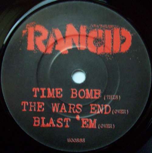 Cover Rancid - Time Bomb (7) Schallplatten Ankauf
