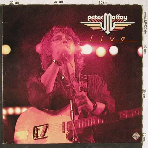 Cover Peter Maffay - Live (LP, Album, Rai) Schallplatten Ankauf