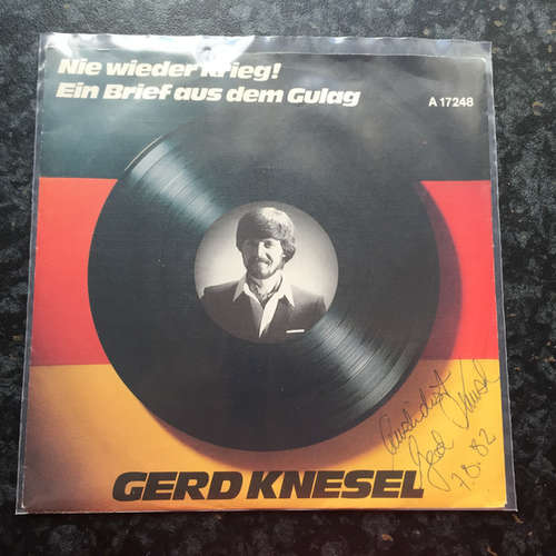 Cover Gerd Knesel - Nie Wieder Krieg  (7) Schallplatten Ankauf